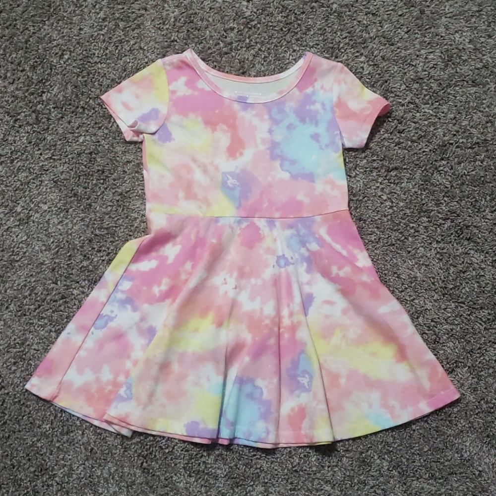 Casual tye dye dress